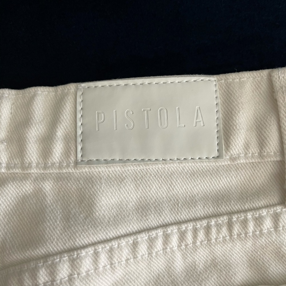 Pistola white denim shorts